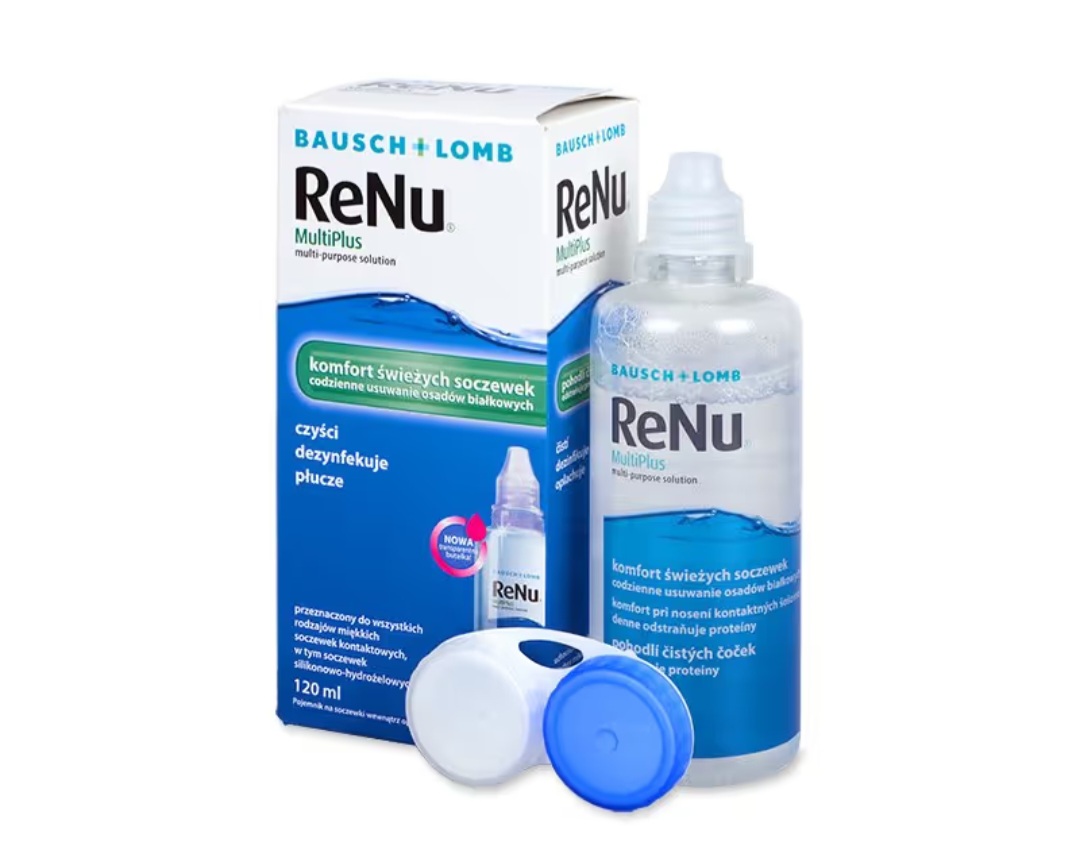 Розчин для лінз Bausch & Lomb ReNu MultiPlus 120 мл