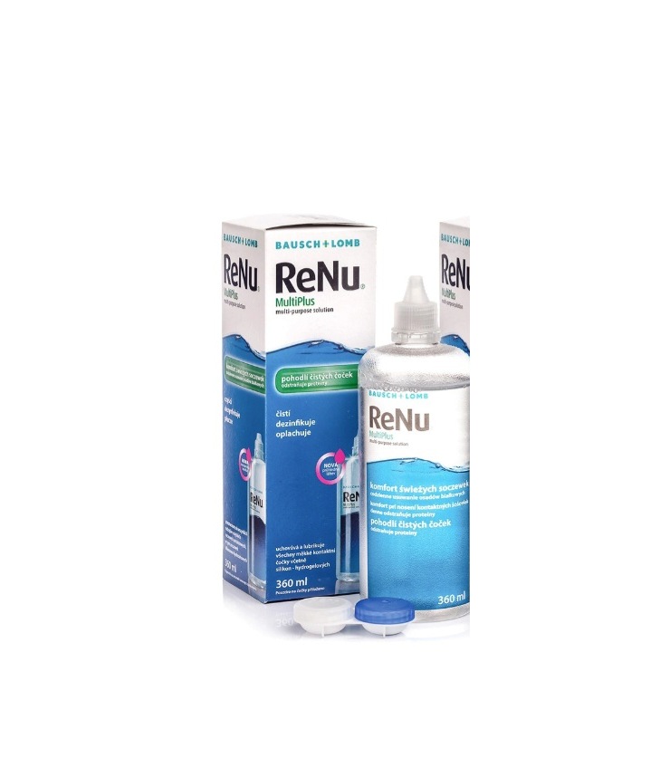 Розчин для лінз Bausch & Lomb ReNu MultiPlus 360 мл