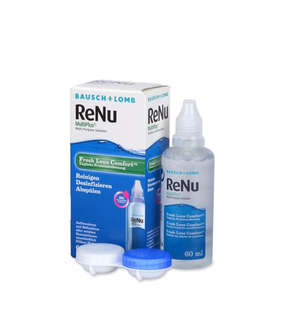Розчин для лінз Bausch & Lomb ReNu MultiPlus 60 мл