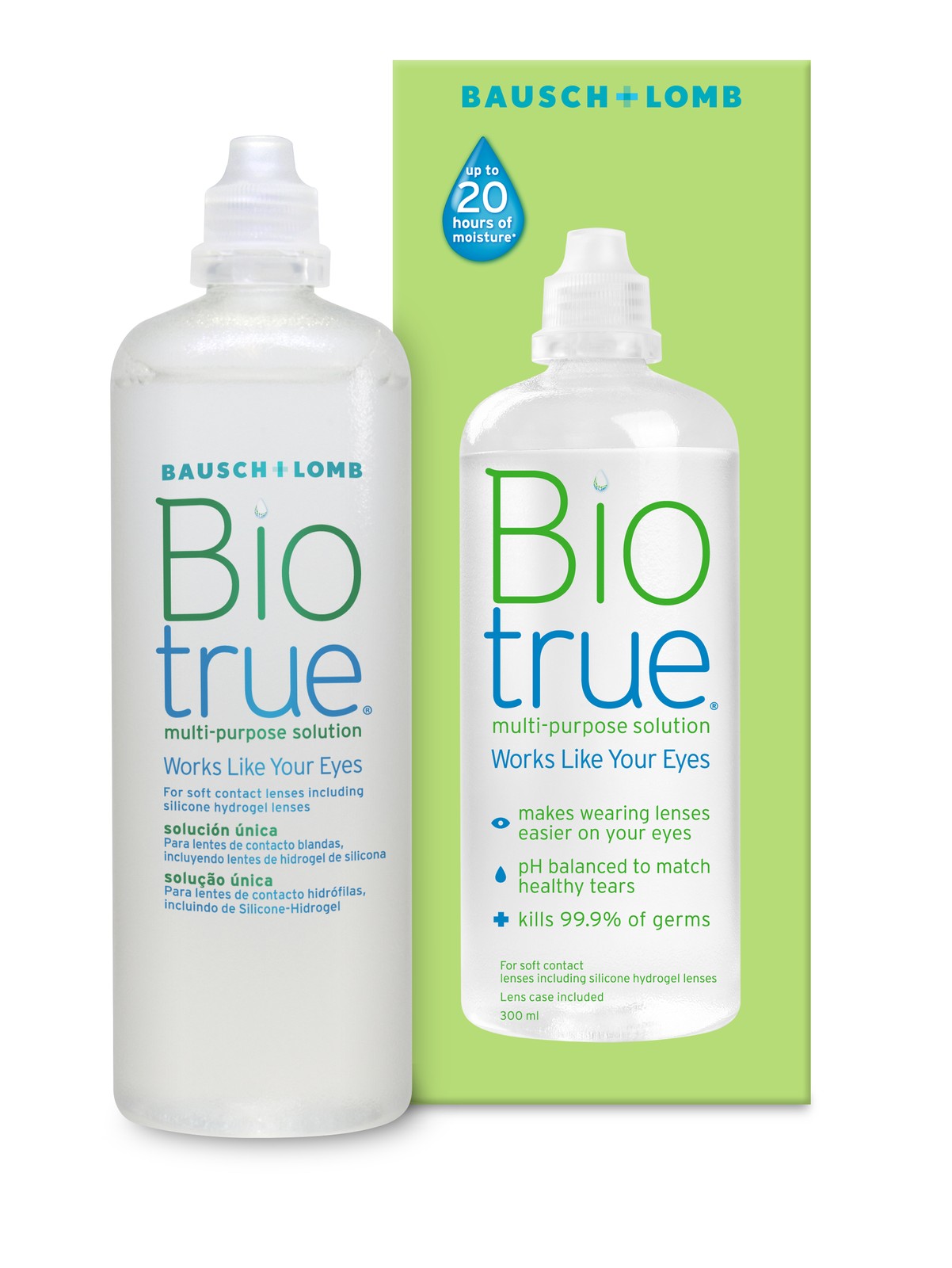 Розчин для лінз Bausch & Lomb Biotrue 120 мл